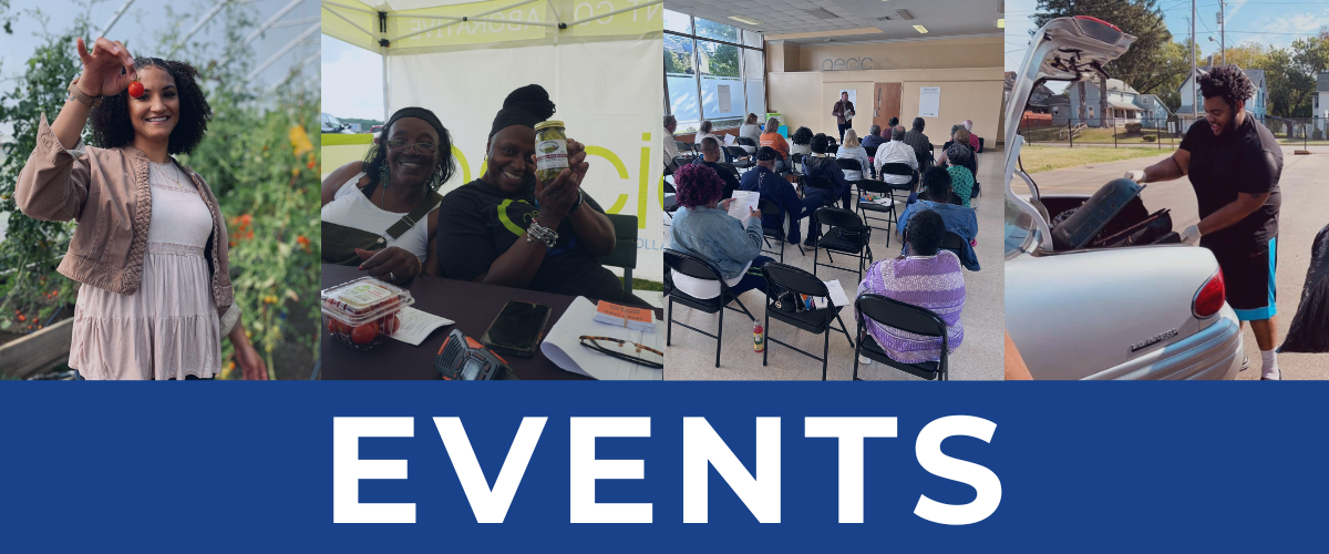 Stay up to date with our events!